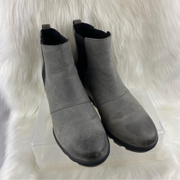SOREL JOAN OF ARCTIC ANKLE BOOTIES WEDGES - Picture 1 of 9